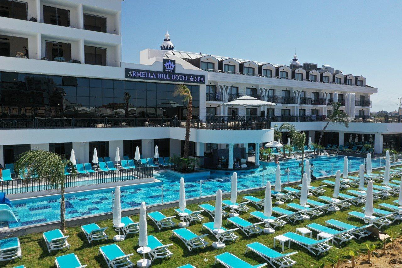 Armella Hill Hotel Side Exterior foto